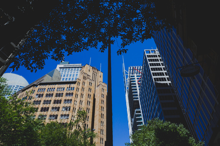 SYDNEY, AUSTRALIA - December 16th, 2013: buildings and architecture in Sydney Central Business Districtのeditorial素材