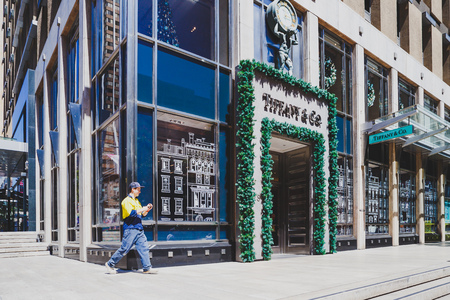 SYDNEY, AUSTRALIA - December 16th, 2013: buildings and architecture in Sydney Central Business Districtのeditorial素材