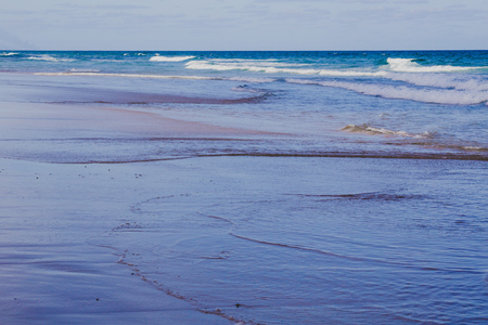 the beach and landscape in Surfers Paradise on the Gold Coast, a popular destination in Queenslandの写真素材
