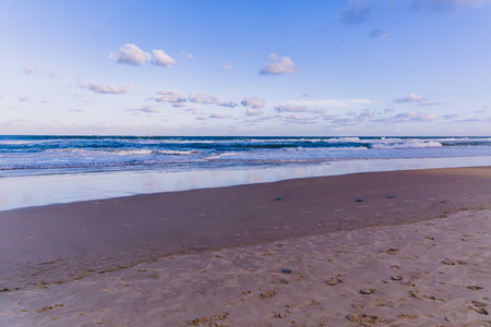 GOLD COAST, AUSTRALIA - January 7th, 2015: view of Main Beach in Gold Coast, the area features...