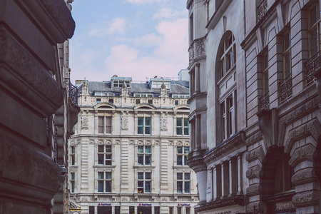 LONDON, UNITED KINGDOM - August 13th, 2018: architecture in London city centre in Piccadilly Streetのeditorial素材