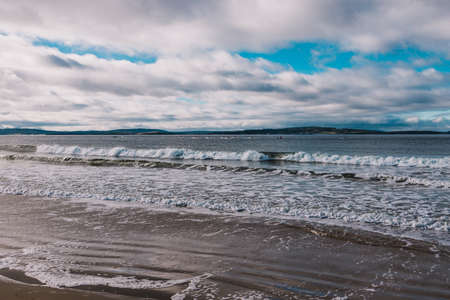 HOBART, TASMANIA - July 5th, 2020: beautiful Tasmanian seaside landscape in Blackmans Bay, a popular suburb south of Hobartのeditorial素材