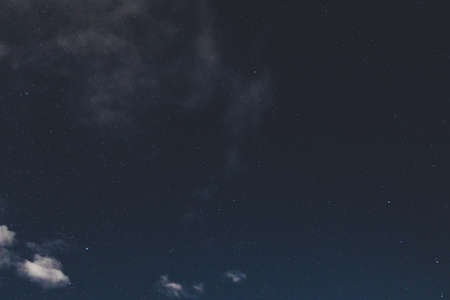 starry night sky with plenty of constellations clearly visible shot from the Southern Hemisphere in Tasmania, Australia in autumnの写真素材