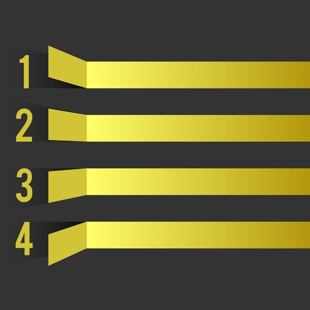 black yellow design templateのイラスト素材