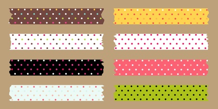 masking tape setのイラスト素材