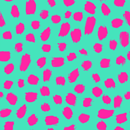 neon brush seamless pattern backgroundのイラスト素材