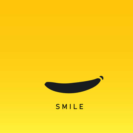 Smile icon Logo Vector Template Designのイラスト素材