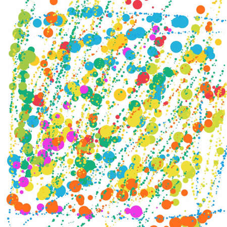 Modern art. Bright abstract background painted with paints Template Vector illustration.のイラスト素材
