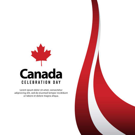 Happy independence day of Denmark. template, background. Vector illustrationのイラスト素材