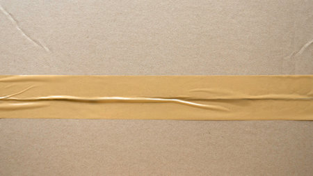 A box seal with adhesive tape.