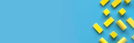 Education, business solution ,creative design concept and find your niche concept. Top view of...