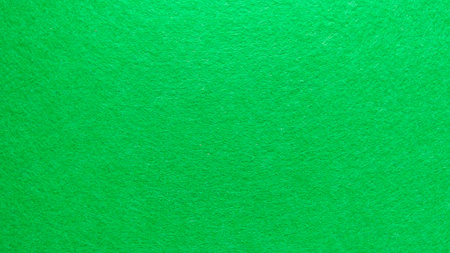 Rich Emerald Green Felt Fabric Material Texture Background Displaying Soft Surface and Full Frame Copy Spaceの写真素材