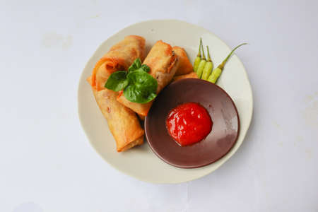 selat solo is traditional salad food from indonesia. made from hard-boiled eggs, boiled chickpeas,...