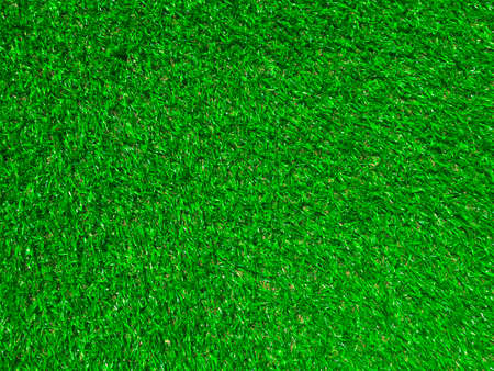 Artificial green grass texture background with copy space for work and design, Top viewの写真素材