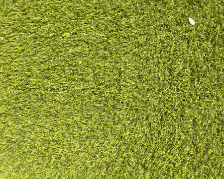 Artificial green grass texture background with copy space for work and design, Top viewの写真素材
