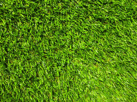 Artificial green grass texture background with copy space for work and design, Top viewの写真素材