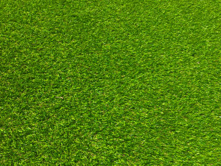 Artificial green grass texture background with copy space for work and design, Top viewの写真素材