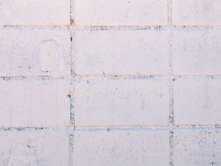 White brick wall texture background for design. Wallpaper for backdrop. の写真素材