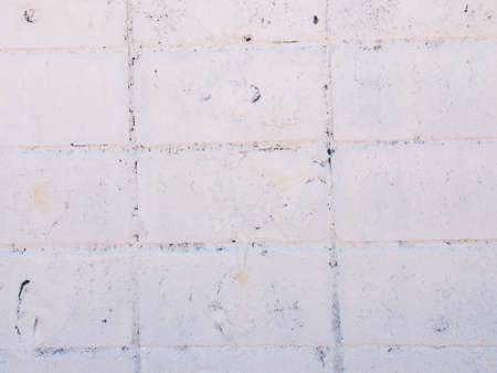 White brick wall texture background for design. Wallpaper for backdrop. の写真素材