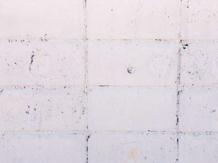 White brick wall texture background for design. Wallpaper for backdrop. の写真素材