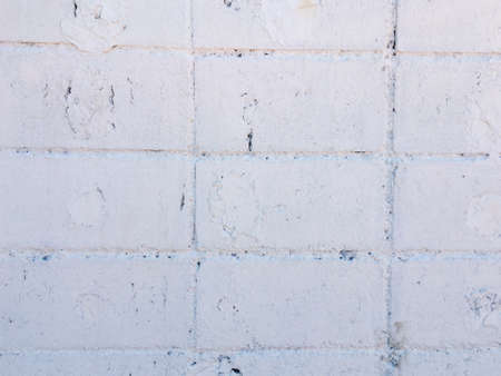 White brick wall texture background for design. Wallpaper for backdrop. の写真素材