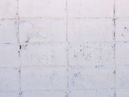 White brick wall texture background for design. Wallpaper for backdrop. の写真素材
