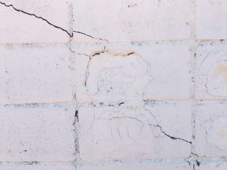 White brick wall texture background for design. Wallpaper for backdrop. の写真素材