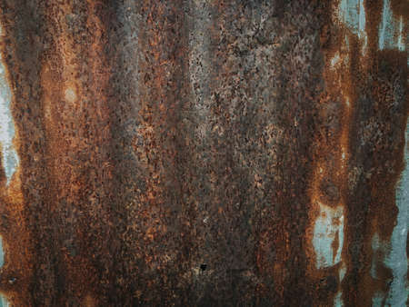 Zinc vintage texture background, rusty galvanized