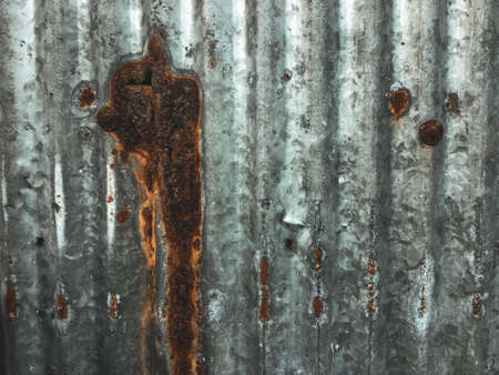 Zinc vintage texture background, rusty galvanized