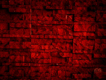 Red brick wall texture background. vintage wallpaperの写真素材