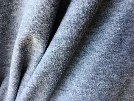 Minimal fabric texture background with copy space for text, top view.