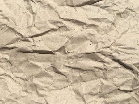 Wrinkled paper background with copy space for Design and workの写真素材