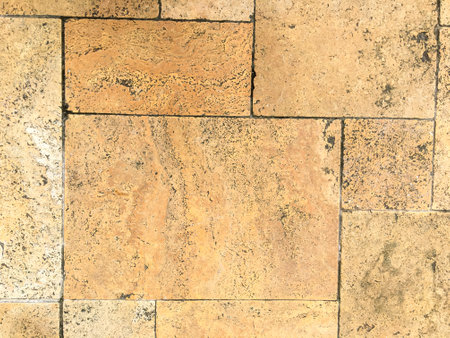 Messy and grunge concrete backdrop showcasing a scratched effect.の写真素材