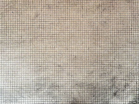 The empty concrete surface provides a quiet yet powerful design statement.の写真素材