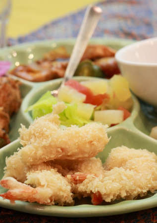 Butter Prawn with Chilie Sauce 