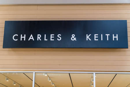 GENTING HIGHLAND, MALAYSIA - SEPTEMBER 16, 2017: CHARLES & KEITH store in Changi Airport, Singapore on June 20, 2017.It was founded by brothers Charles and Keith Wong.のeditorial素材