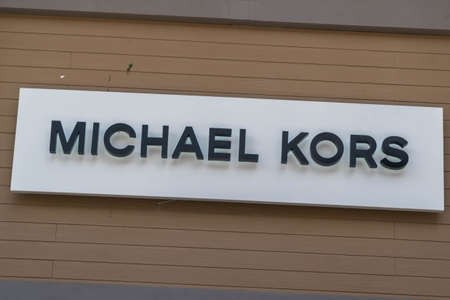 GENTING HIGHLAND, MALAYSIA - SEPTEMBER 16, 2017: Michael Kors outlet. Michael Kors is a New York City-based fashion designer widely known for designing classic American sportswear for women.のeditorial素材