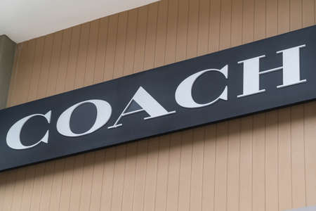 GENTING HIGHLAND, MALAYSIA - SEPTEMBER 16, 2017: Coach, Inc., based in New York City, is a luxury fashion company known for accessories for women and men.のeditorial素材