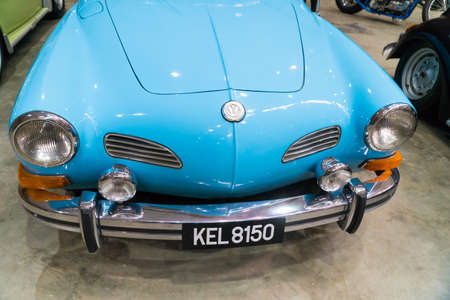 KUALA LUMPUR, MALAYSIA - JULY 28, 2018: Volkswagen Karmann-Ghia at Festival Art of Speed in Kuala Lumpur, Malaysiaのeditorial素材