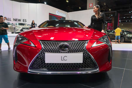KUALA LUMPUR, MALAYSIA - NOVEMBER 23, 2018: Lexus LC500 at Kuala Lumpur Motor Showのeditorial素材
