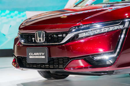 KUALA LUMPUR, MALAYSIA - NOVEMBER 23, 2018: Honda Clarity Fuel Cell at Kuala Lumpur Motor Showのeditorial素材