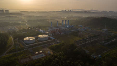 PUTRAJAYA, MALAYSIA - FEBRUARY 1, 2021: Modern unique building in Putrajaya called PICC (Putrajaya...
