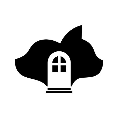home pet  design conceptのイラスト素材