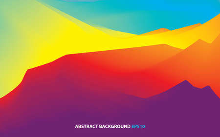 abstract wavy background dynamic effect
