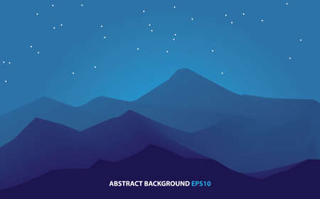 blue wavy background dynamic effectのイラスト素材