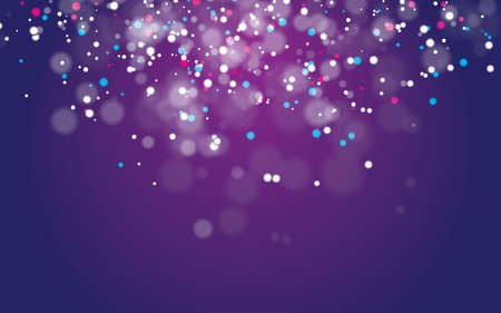 purple abstract bokeh background vectorのイラスト素材