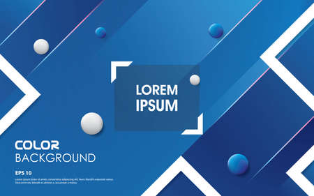 Trendy shape gradient colors. Abstract Background Vector Illustration.のイラスト素材