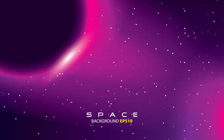 Purple light space backgroundのイラスト素材