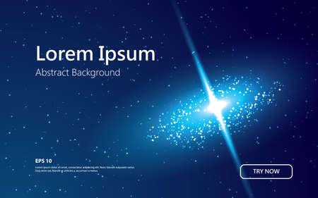 galaxy space backgroundのイラスト素材