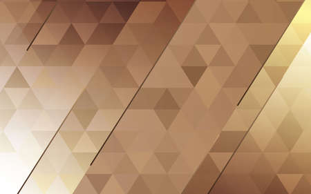 Abstract background of brown trianglesのイラスト素材